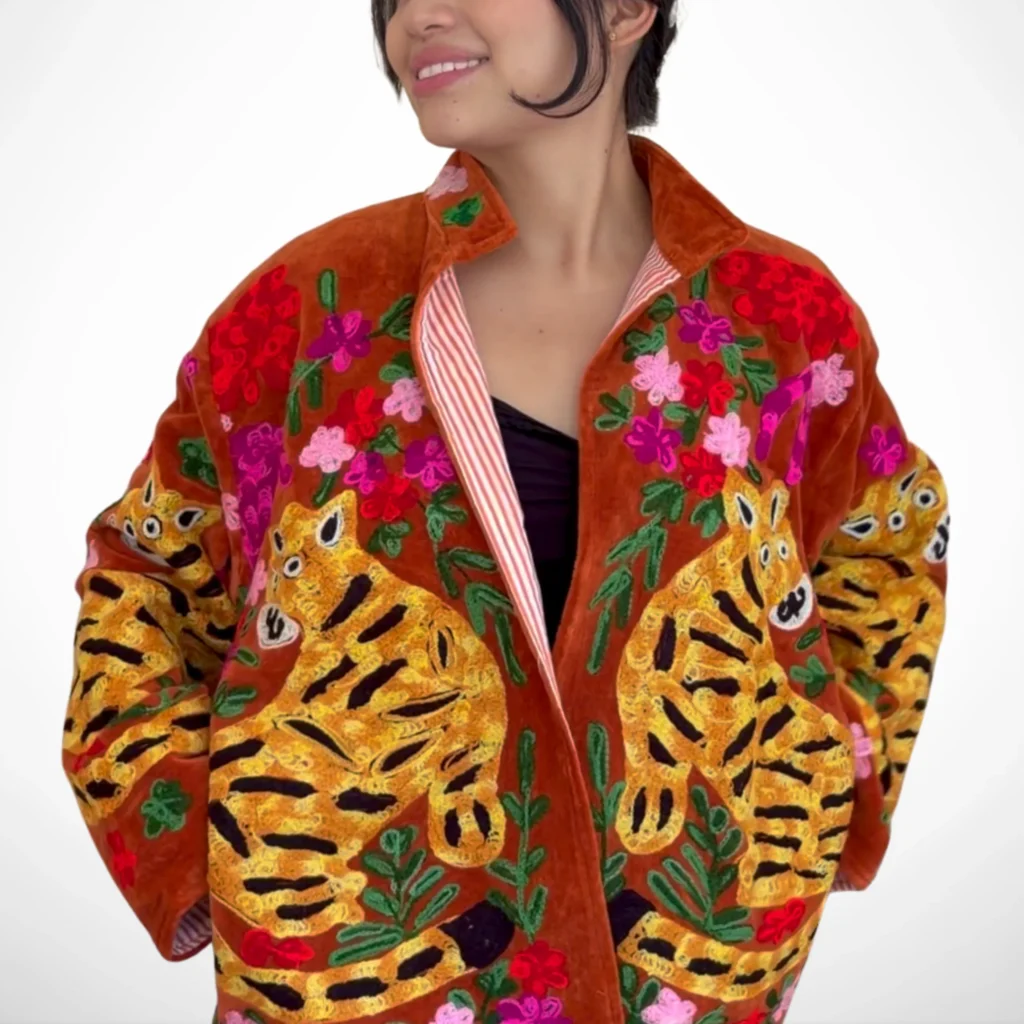 Lakshmi con tigres