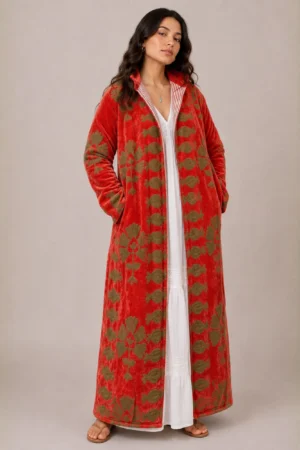 12 Lakshmi Coat ladrillo