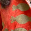 Lakshmi Coat. Color ladrillo