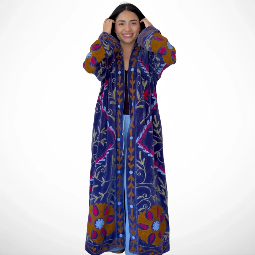 Lakshmi Coat azul cobalto