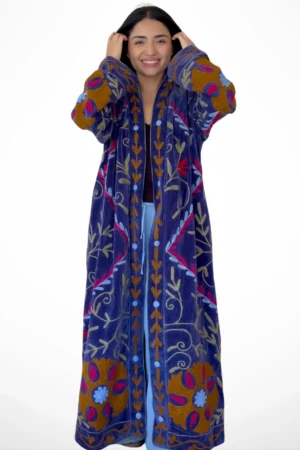 14 Lakshmi Coat azul cobalto