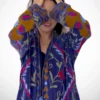 Lakshmi Coat azul cobalto
