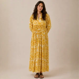 Shakti dress, Color amarillo