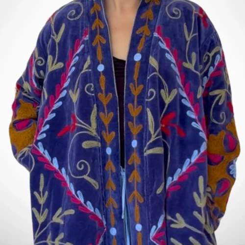 Lakshmi Coat azul cobalto
