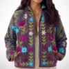 Lakshmi flores gris