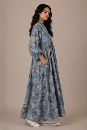 Shakti azul acero con gatos