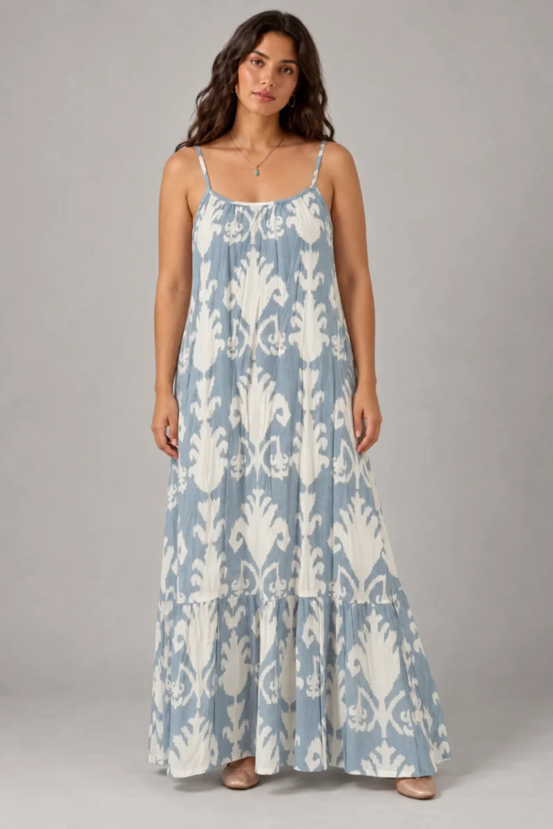 Leela Dress Versailles, light blue