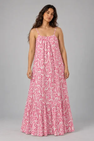 Leela Dress pink
