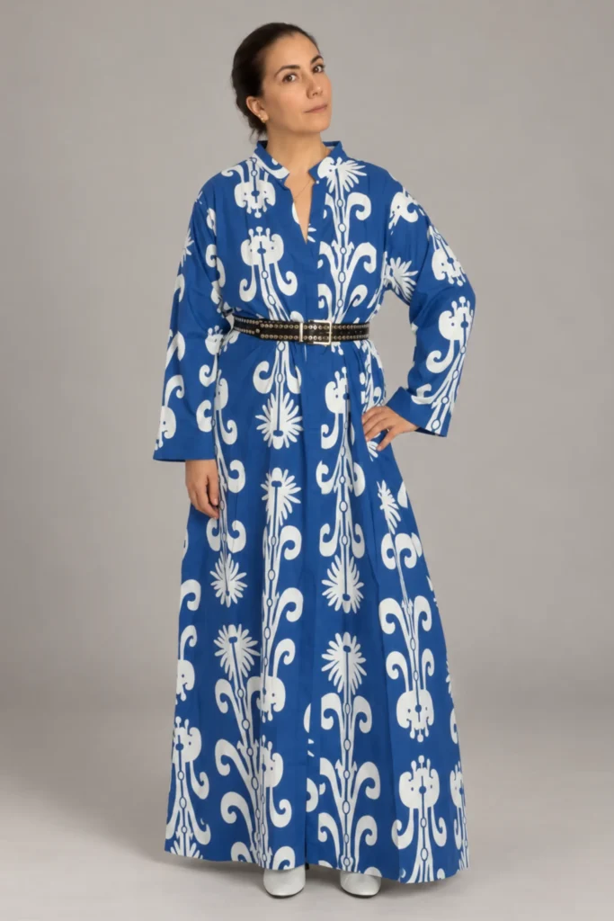 Ava Dress Blue Cobalt