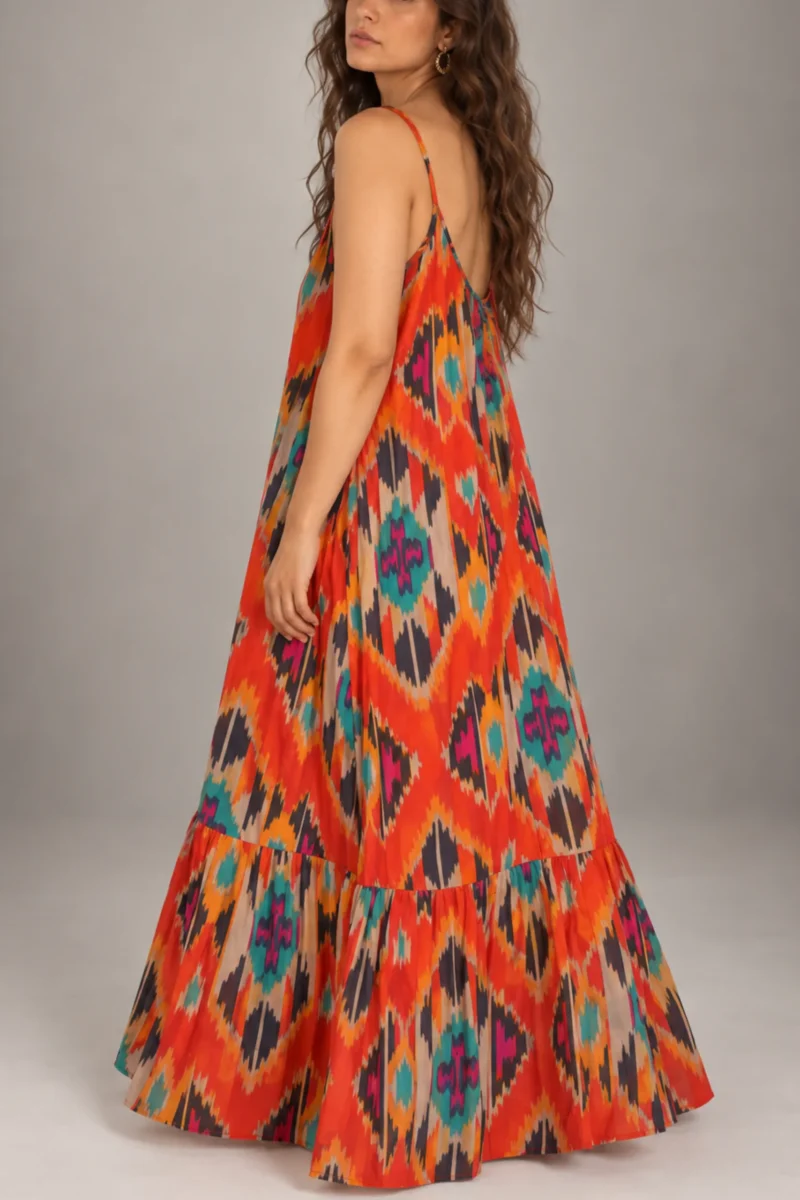 Leela dress Kaya, orange
