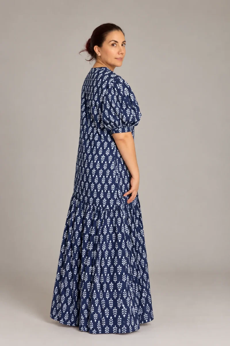 Chandra Dress Indigo