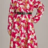2 Ava Dress Cranes, raspberry