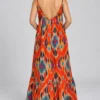 Leela dress Kaya, orange