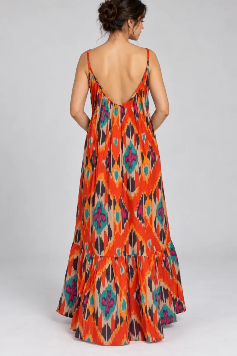 Leela dress Kaya, orange