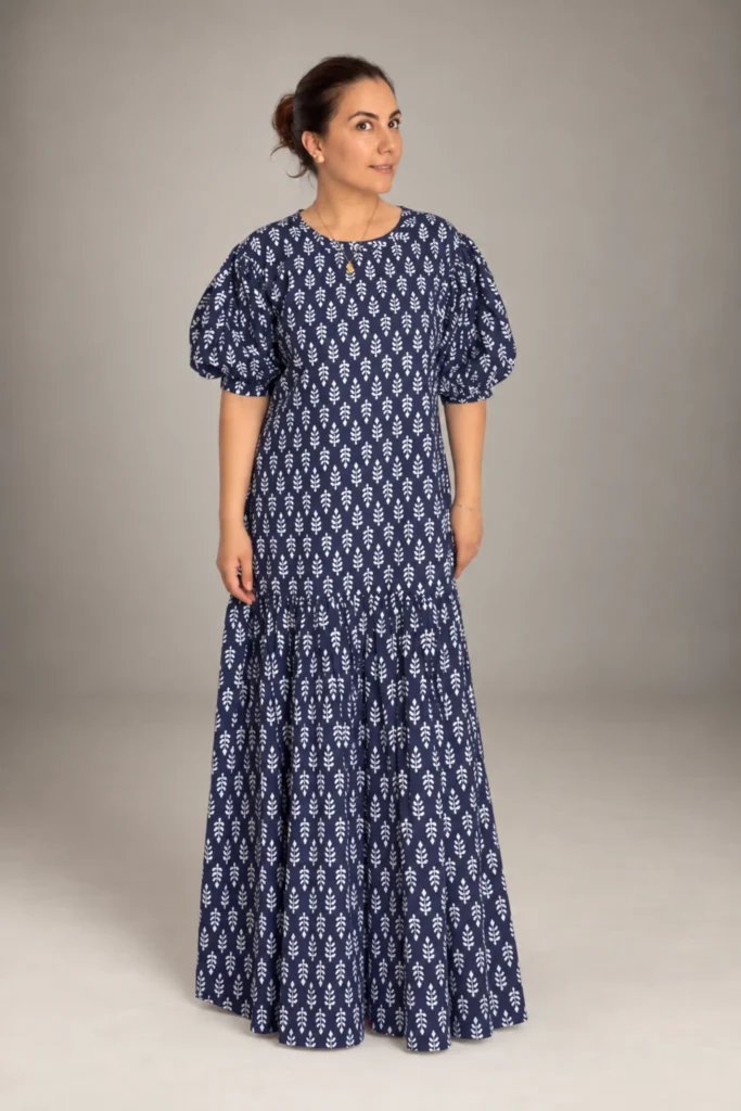 Chandra Dress Indigo