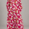 4 Ava Dress Cranes, raspberry