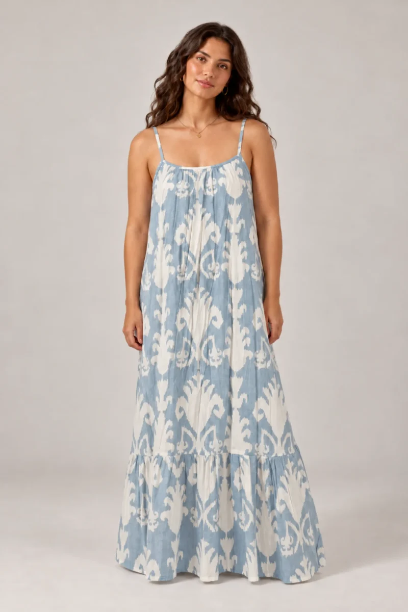 Leela Dress Versailles, light blue
