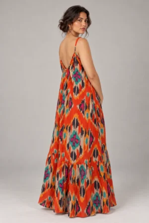 Leela dress Kaya, orange