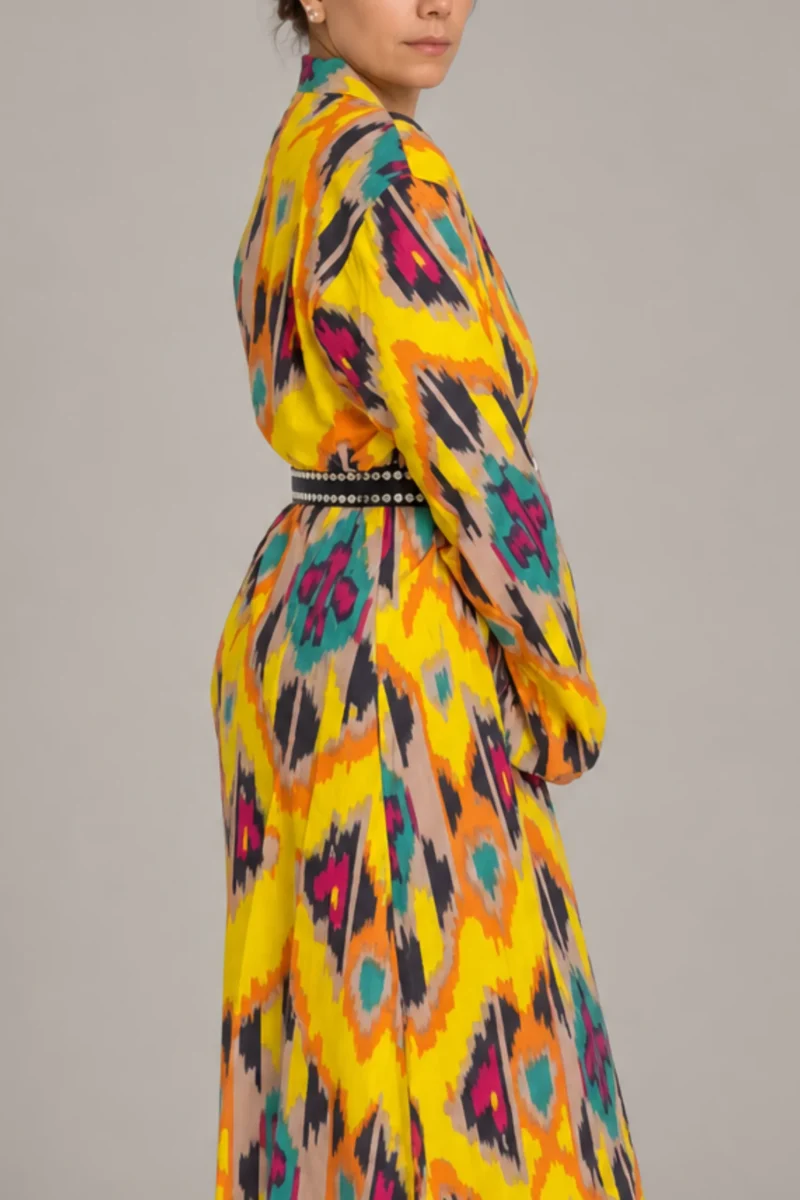 4 Ava Dress Yellow