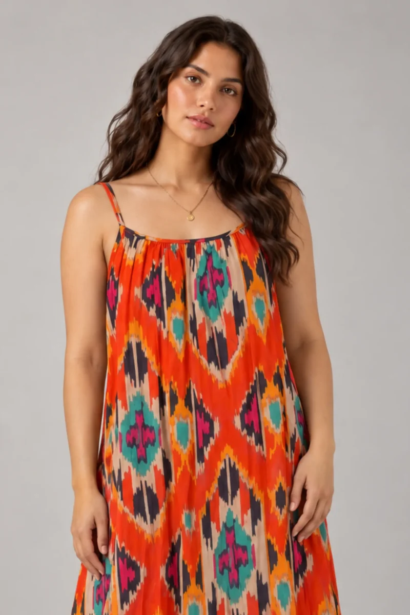 Leela dress Kaya, orange
