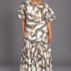 Chandra Dress Cats, white